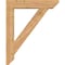 Ekena Millwork Traditional Slat Smooth Bracket w/ Offset Brace, Western Red Cedar, 7 1/2"W x 36"D x 44"H BKT0806X36X44TRA06SWR - alternate 4